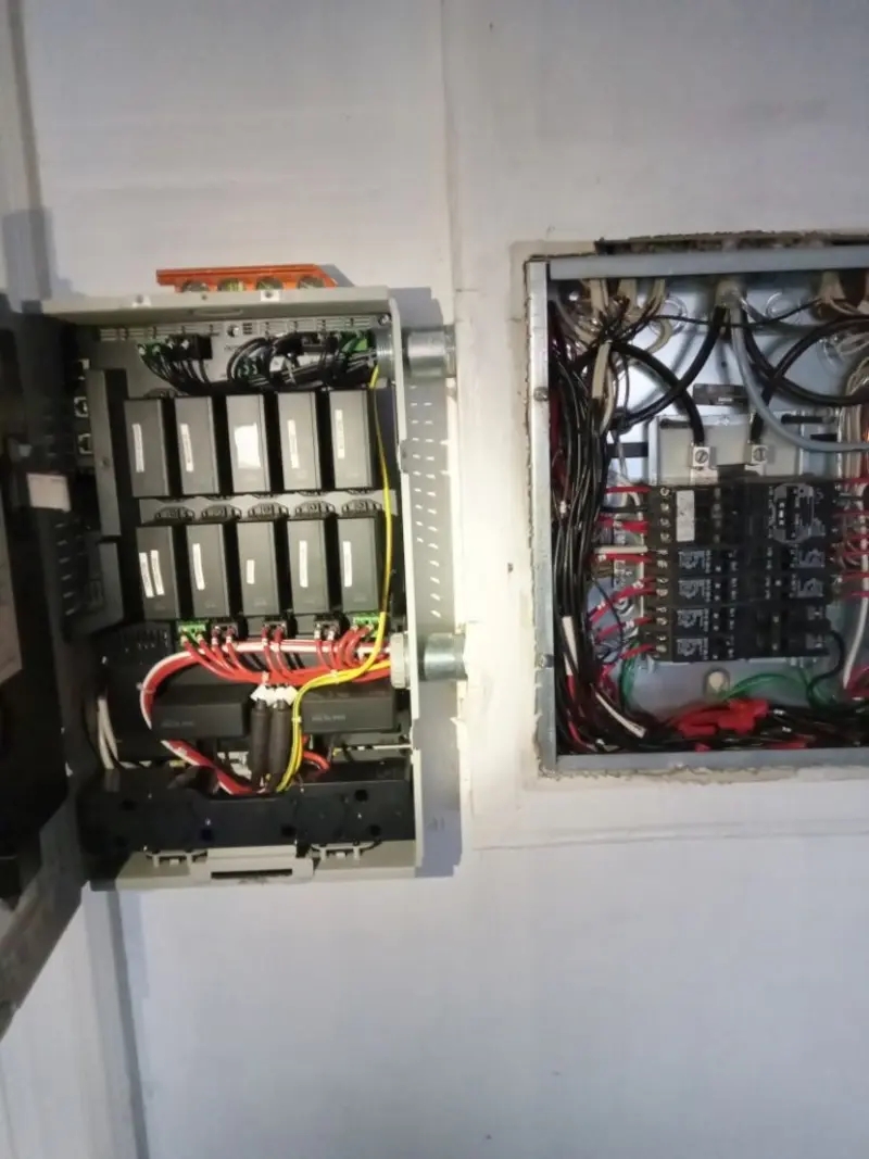 Electrical panel upgrade completed for Carbon Monoxide Detector Installation in Cuba
